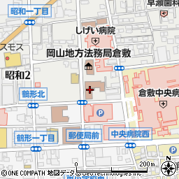 岡山弁護士会倉敷弁護士室周辺の地図