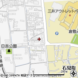 岡山県倉敷市日吉町490-12周辺の地図