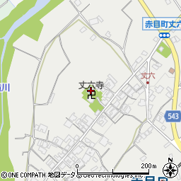 三重県名張市赤目町丈六529周辺の地図