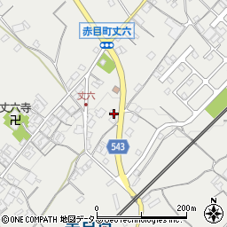 三重県名張市赤目町丈六411周辺の地図