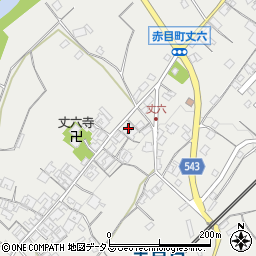 三重県名張市赤目町丈六400周辺の地図