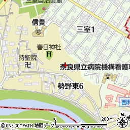 チャーム奈良三郷周辺の地図