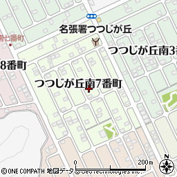 三重県名張市つつじが丘南７番町133周辺の地図