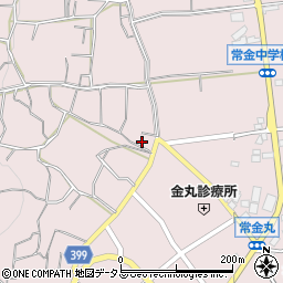 広島県福山市新市町金丸814周辺の地図