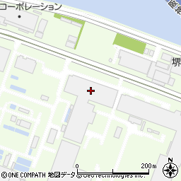 コスモ新日鐡堺構内ＳＳ周辺の地図