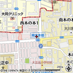 日本経済新聞　取扱店・木の本毎日新聞販売所周辺の地図