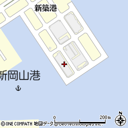 県営高島一号上屋周辺の地図