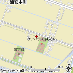 山陽新聞　浦安販売センター周辺の地図