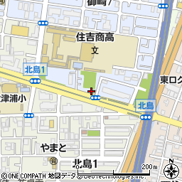 松屋 御崎店周辺の地図