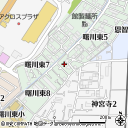 大阪府八尾市曙川東8丁目8周辺の地図
