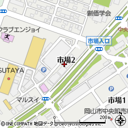 株式会社岡山フラワーサービス　造園部周辺の地図