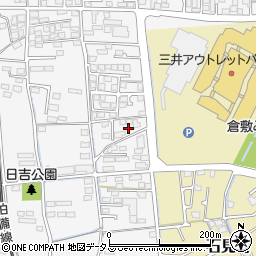岡山県倉敷市日吉町488周辺の地図