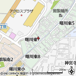 大阪府八尾市曙川東7丁目34周辺の地図