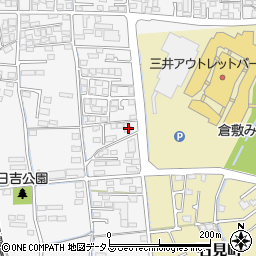 岡山県倉敷市日吉町488-16周辺の地図