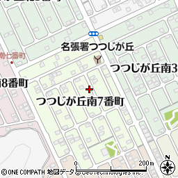 三重県名張市つつじが丘南７番町144周辺の地図