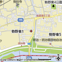 信貴川ハイツ周辺の地図