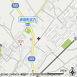 三重県名張市赤目町丈六449周辺の地図