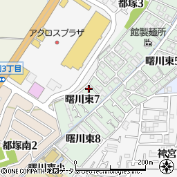 大阪府八尾市曙川東7丁目33周辺の地図