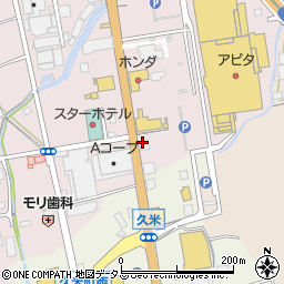 joyfull 松阪店周辺の地図