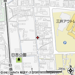 岡山県倉敷市日吉町478-36周辺の地図