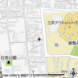 岡山県倉敷市日吉町482周辺の地図