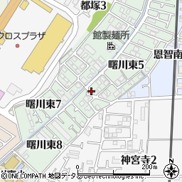大阪府八尾市曙川東5丁目98周辺の地図