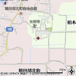 奈良県大和郡山市柏木町98周辺の地図