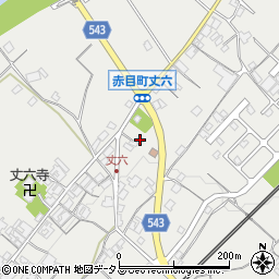 三重県名張市赤目町丈六408周辺の地図