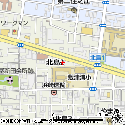 ワンカルビＰｌｕｓ住之江店周辺の地図