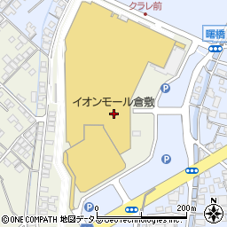 ジーユーイオンモール倉敷店周辺の地図