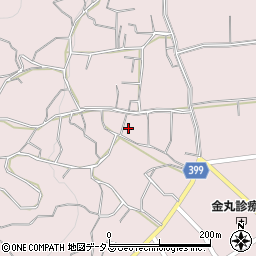 広島県福山市新市町金丸836周辺の地図