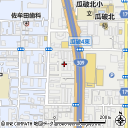 相互タクシー株式会社　平野営業所周辺の地図