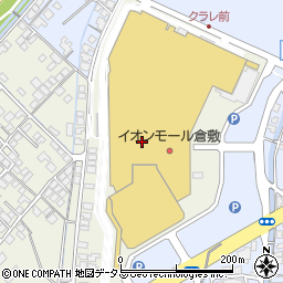 イオンモール倉敷レストラン１階神楽食堂串家物語周辺の地図
