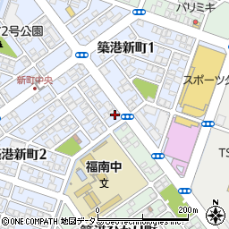 ほっともっと築港新町店周辺の地図