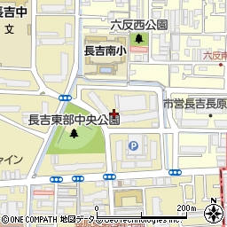 大阪府大阪市平野区長吉長原東2丁目周辺の地図