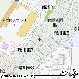 大阪府八尾市曙川東7丁目11周辺の地図