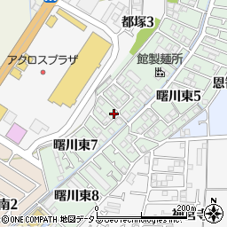 大阪府八尾市曙川東7丁目12周辺の地図