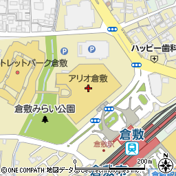 ニトリアリオ倉敷店周辺の地図