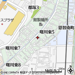 大阪府八尾市曙川東5丁目101周辺の地図
