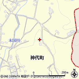 岡山県井原市神代町225周辺の地図