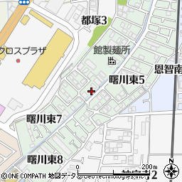 大阪府八尾市曙川東6丁目65周辺の地図