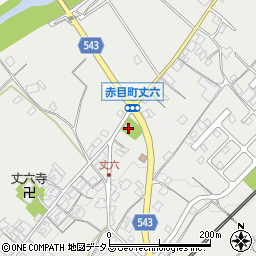 三重県名張市赤目町丈六455周辺の地図