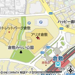 回転寿司 すし丸 アリオ倉敷店周辺の地図
