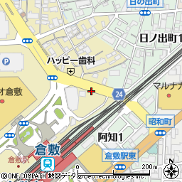 岡山県倉敷市寿町周辺の地図