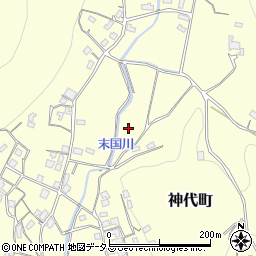 岡山県井原市神代町255周辺の地図