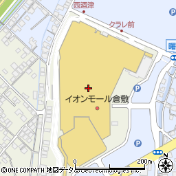 ダイソーイオンモール倉敷店周辺の地図