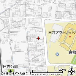 日吉団地遊園周辺の地図