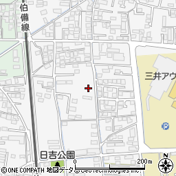 岡山県倉敷市日吉町457周辺の地図