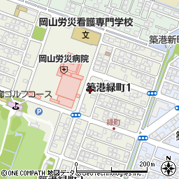 株式会社岡山ヒューマンリソース周辺の地図