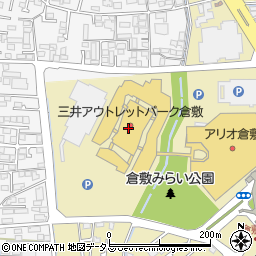 三井アウトレットパーク倉敷周辺の地図
